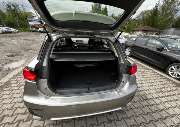 Lexus CT cena 63000 przebieg: 78360, rok produkcji 2019 z Tyszowce małe 277